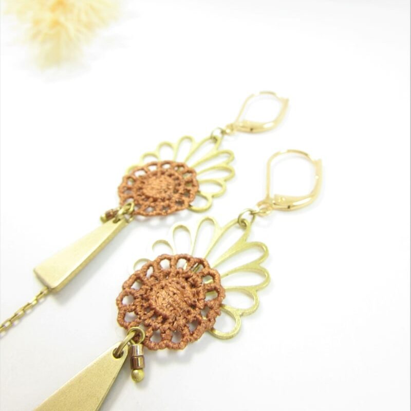 Boucles d’oreilles « Sea, sex and sun »