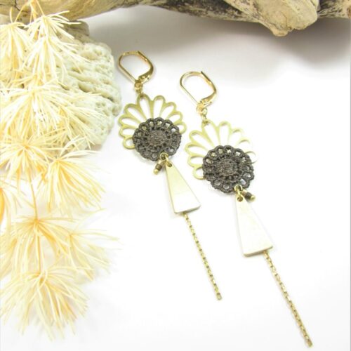 Boucles d’oreilles « Sea, sex and sun »