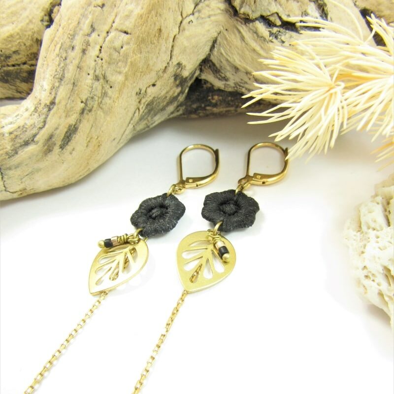 Boucles d’oreilles « Je t’aime moi non plus »