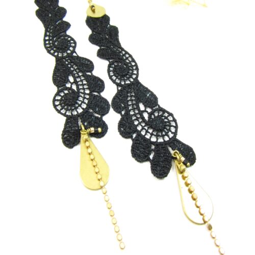 Boucles d’oreilles « La nuit je mens »