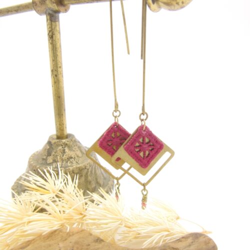 Boucles d’oreilles « Come together »