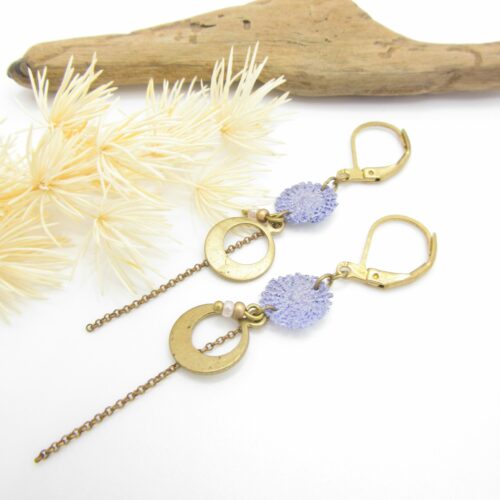 Boucles d’oreilles « Breathe »