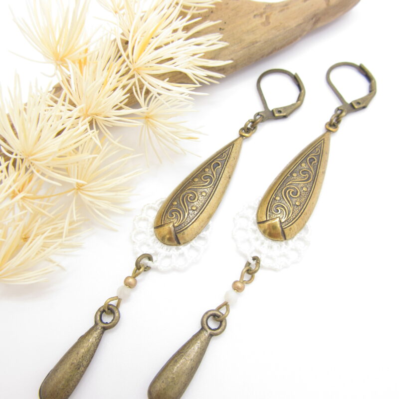 Boucles d’oreilles « Learning To Fly »