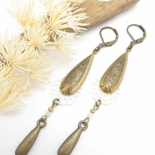 Boucles d’oreilles « Learning To Fly »