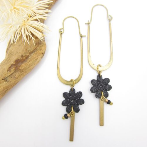 Boucles d’oreilles « Here comes the sun »