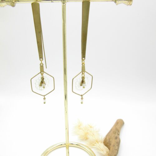 Boucles d’oreilles « All you need is love »