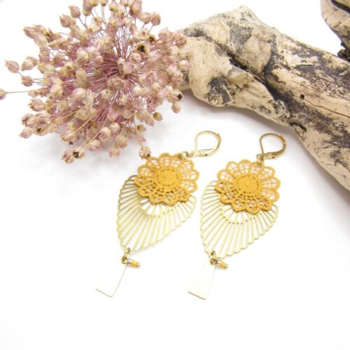 Boucles d’oreilles « Longueur d’onde »