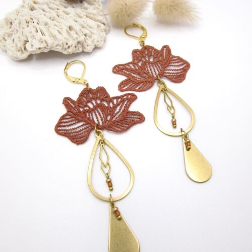 Boucles d&rsquo;oreilles « Les Barbouzes »